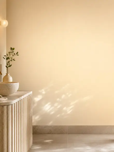 Bathroom interior photo for placing wall art