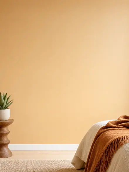 Bedroom interior photo for placing wall art