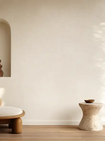 Living room interior photo for placing wall art