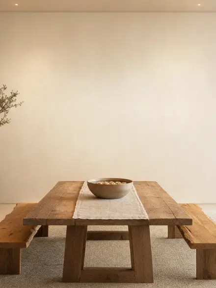 Dining room interior photo for placing wall art