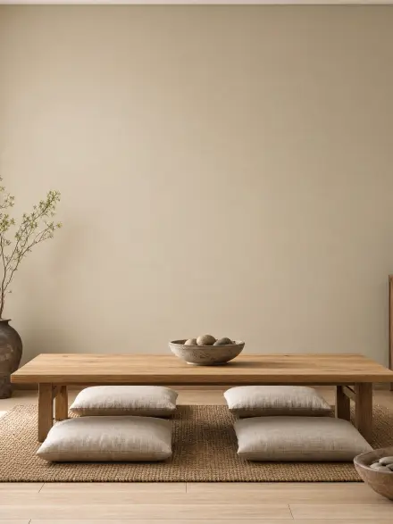 Dining room interior photo for placing wall art