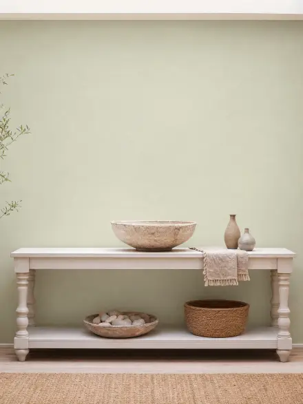 Bathroom interior photo for placing wall art
