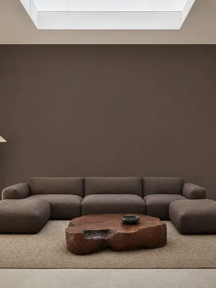 Living room interior photo for placing wall art