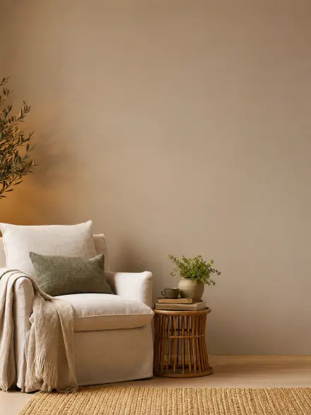 Living room interior photo for placing wall art