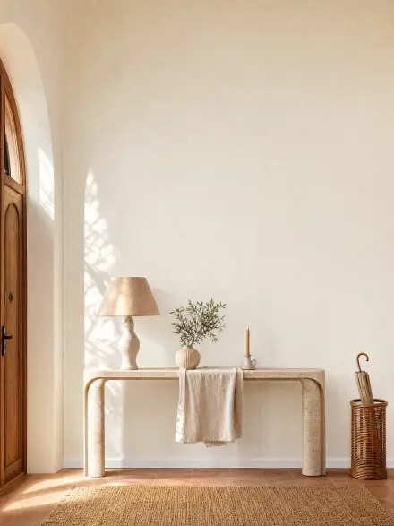 Hallway interior photo for placing wall art