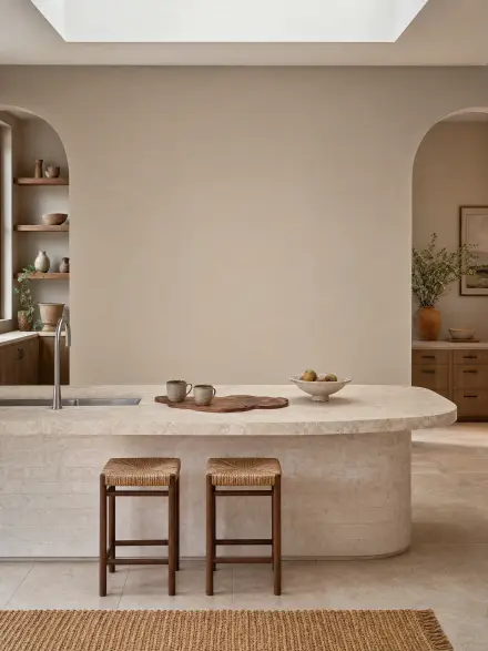 Kitchen interior photo for placing wall art