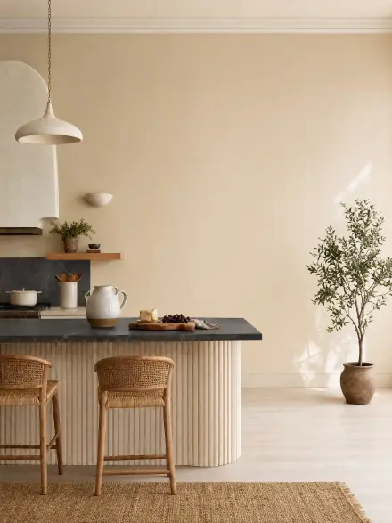 Kitchen interior photo for placing wall art