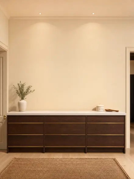 Hallway interior photo for placing wall art