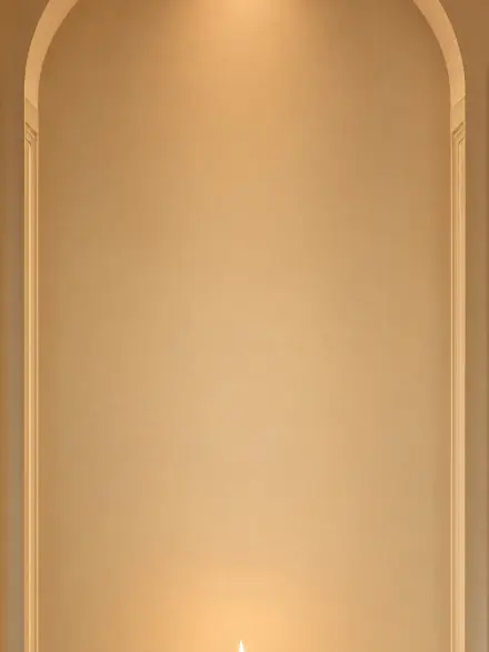Hallway interior photo for placing wall art
