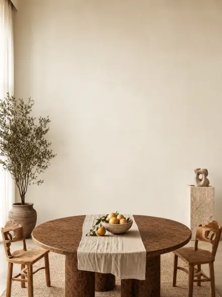 Dining room interior photo for placing wall art