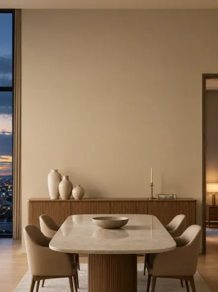 Dining room interior photo for placing wall art