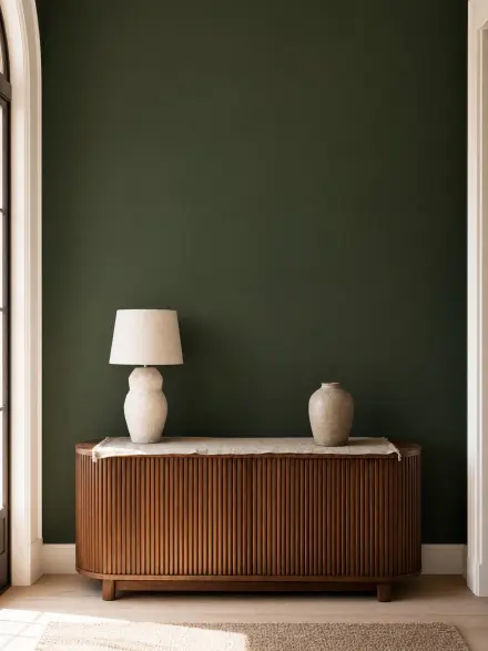 Hallway interior photo for placing wall art