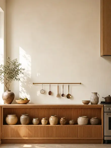 Kitchen interior photo for placing wall art